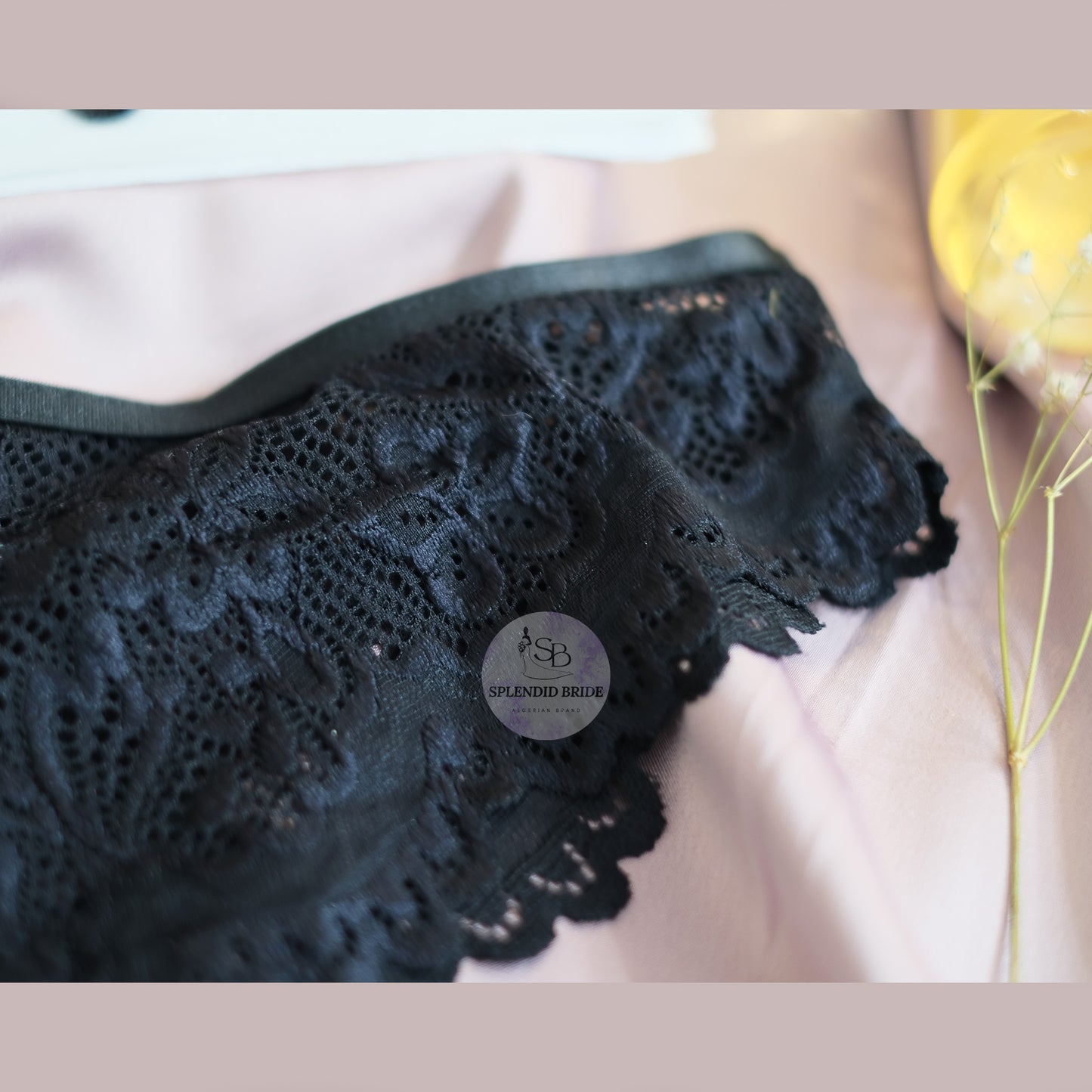Deux pièces dentelle papillon