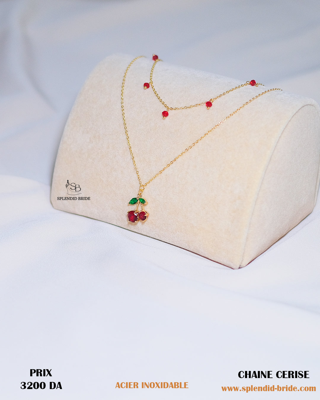 Chaine cerise