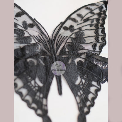 Deux pièces dentelle papillon
