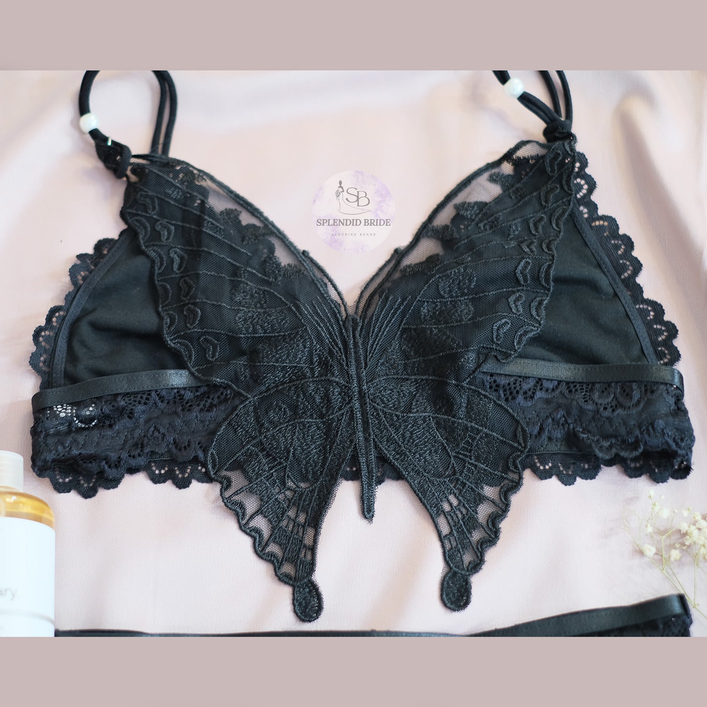 Deux pièces dentelle papillon