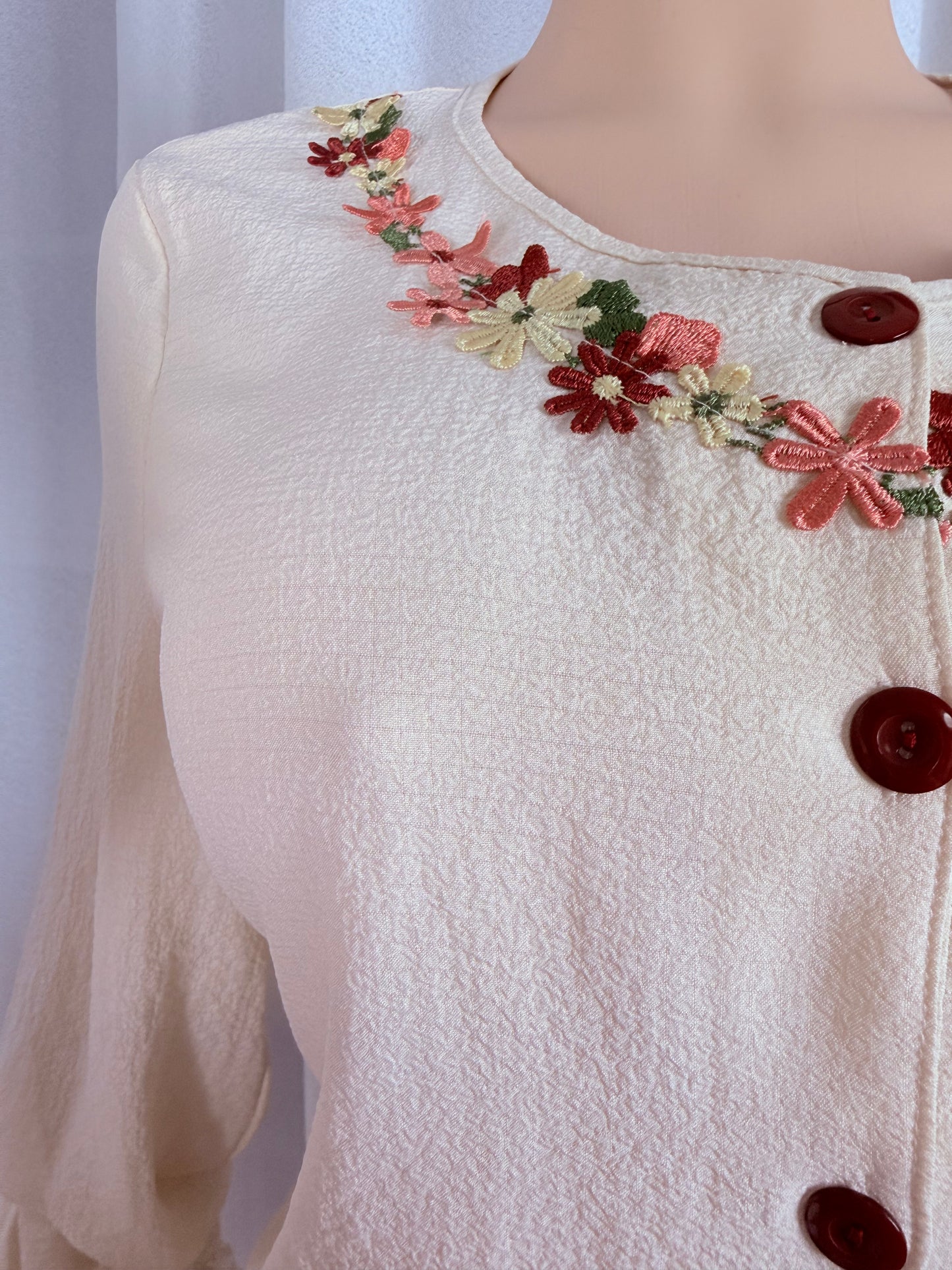 Pyjama à fleur rouge