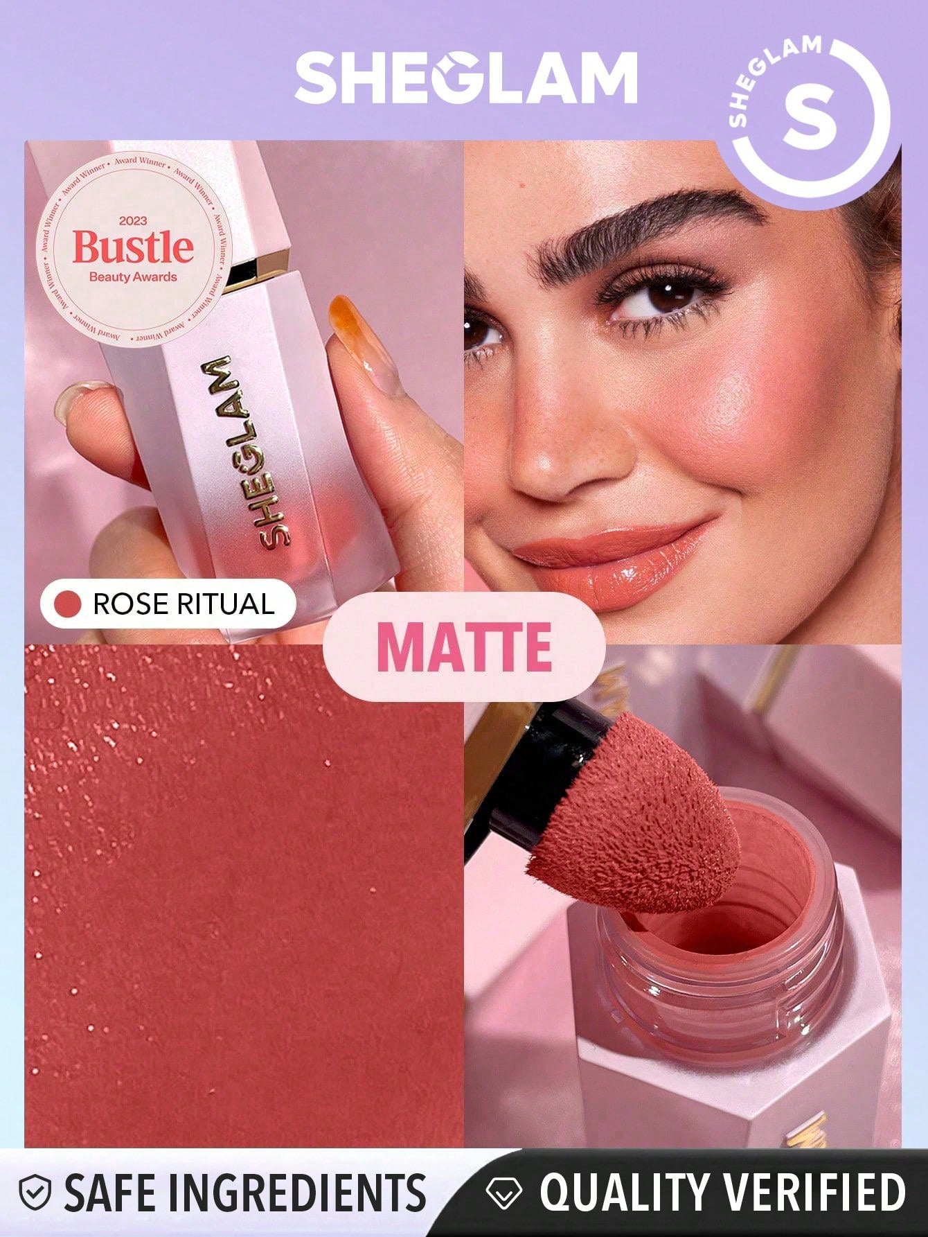SHEGLAM Blush liquide  - Rose Ritual