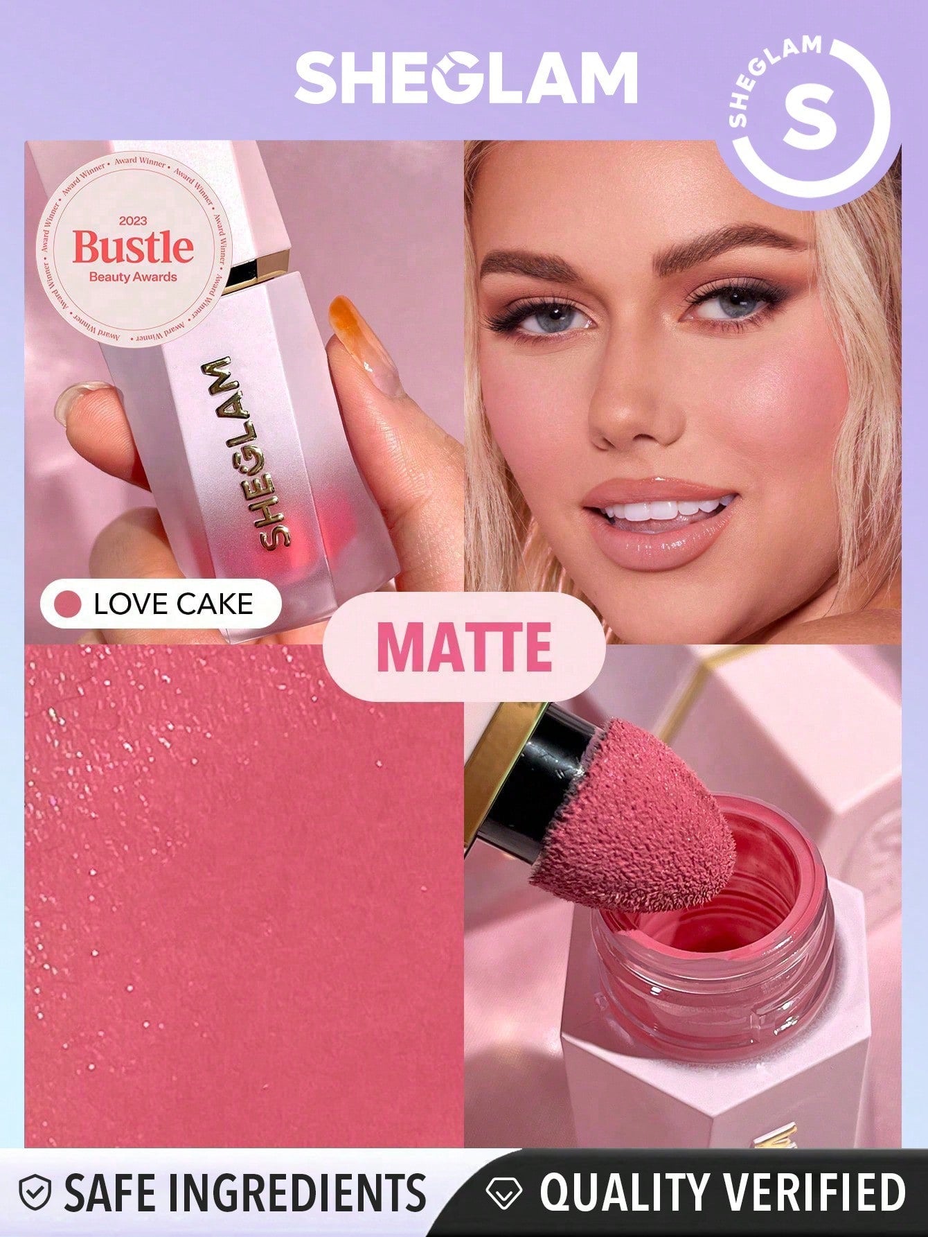 SHEGLAM Blush liquide  - Love Cake