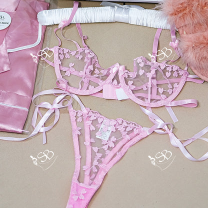 Pack Satin en Rose