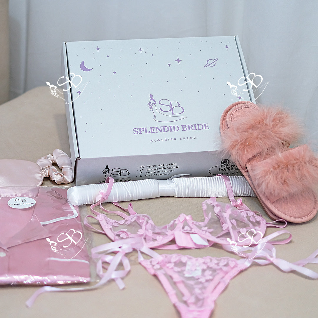 Pack Satin en Rose