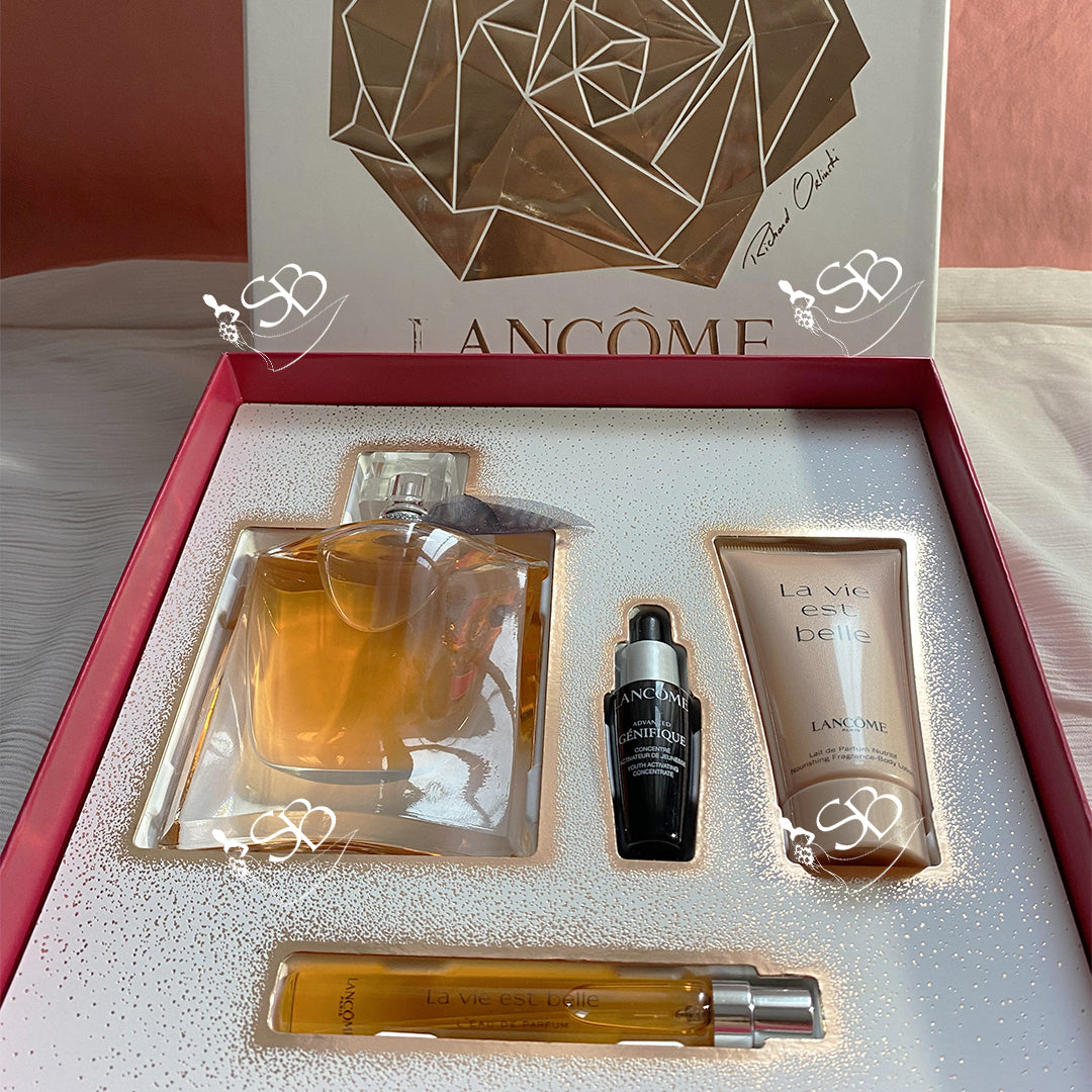 Coffret original Lancôme La Vie Est Belle.