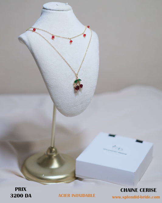 Chaine cerise
