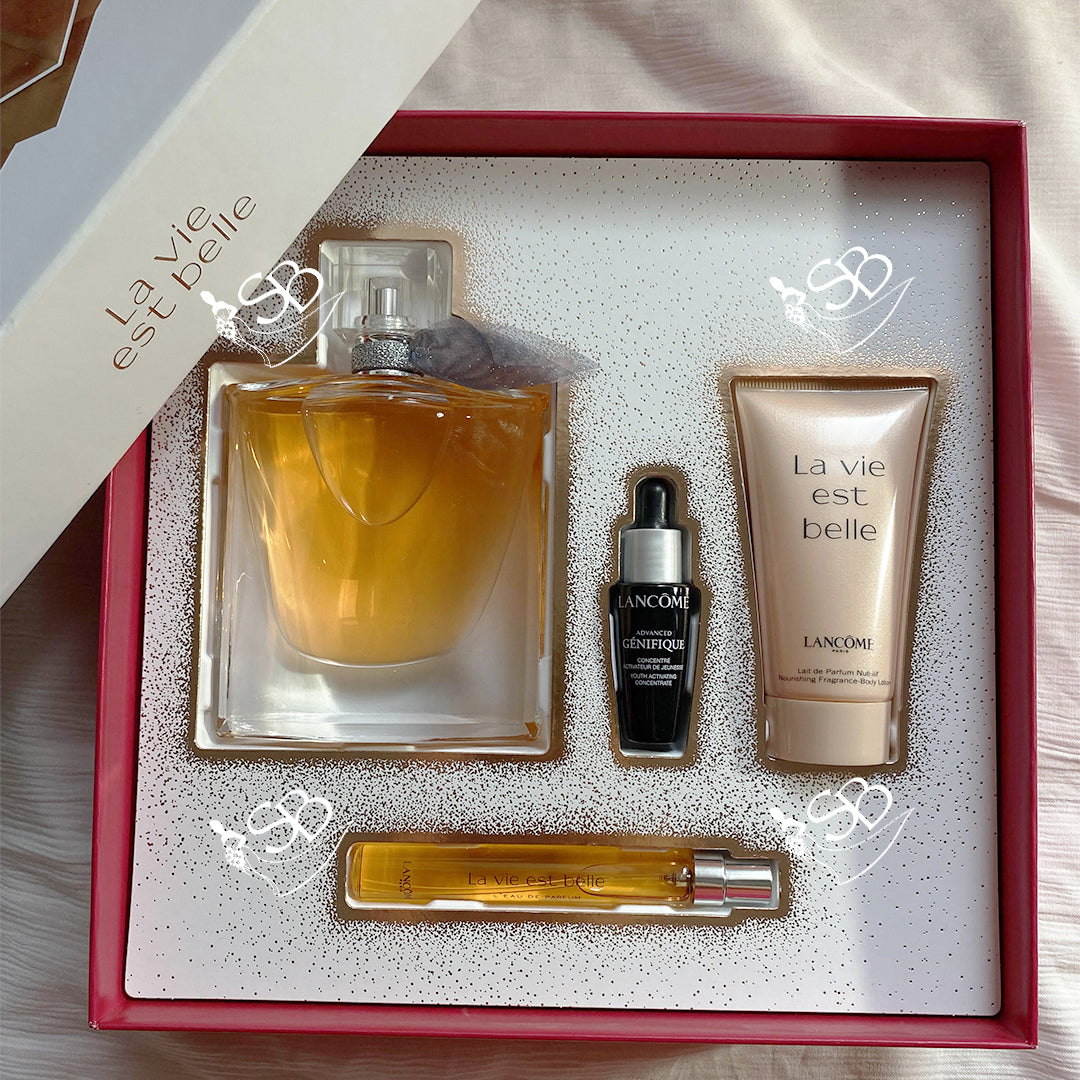Coffret original Lancôme La Vie Est Belle.