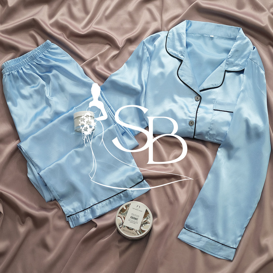 Ensemble Bleu Pyjama + Deux pièces